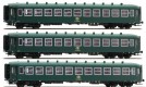 42114 LS Models Set of 3 Passenger cars type B11 2nd class